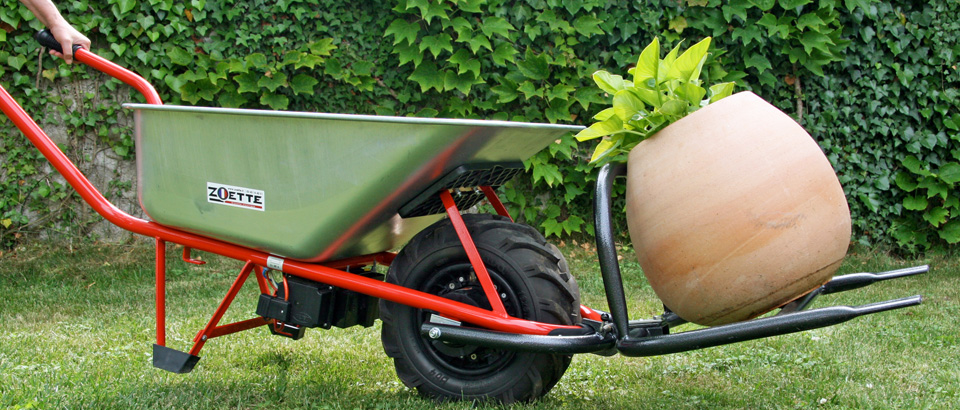 La brouette électrique Zoette révolution dans son secteur